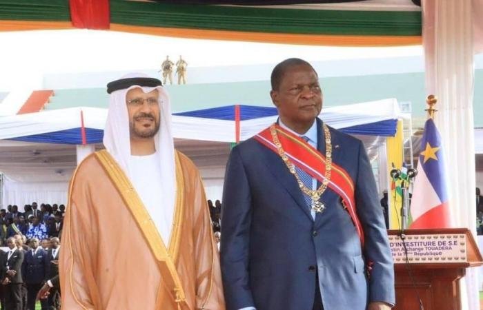 الامارات الان | سفير الإمارات يحضر تنصيب رئيس إفريقيا الوسطى | عيون الجزيرة الامارات