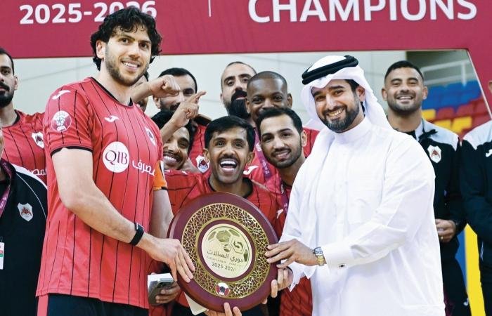 الرياضة في قطر | الريان بطلاً لدوري الصالات للمرة الثامنة في تاريخه | عيون الجزيرة الاخبارية