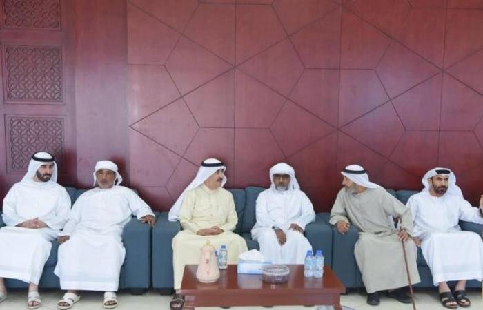 الامارات الان | المعلا يقدم واجب العزاء في وفاة سلطان العليلي | عيون الجزيرة الامارات