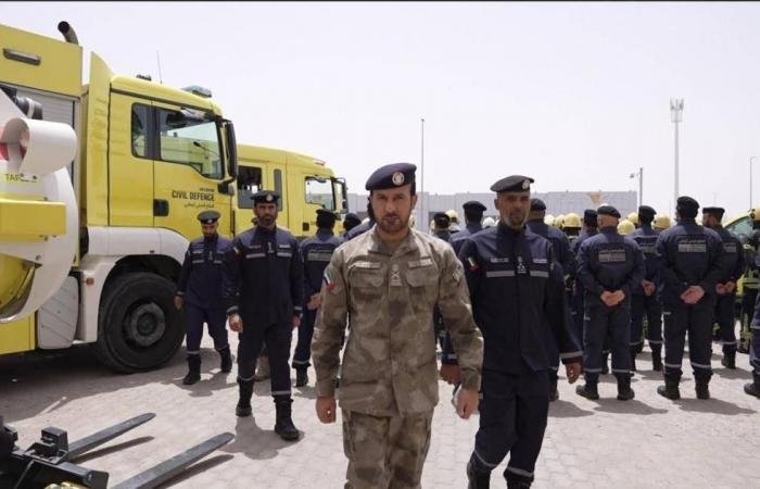 الامارات الان | أحمد بن زيتون يتفقد جاهزية مركز الدفاع المدني في مصفح | عيون الجزيرة الامارات