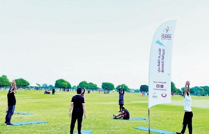 الرياضة في قطر | "الرياضة للجميع" ينظم فعاليات رياضية في الحدائق العامة | عيون الجزيرة الاخبارية