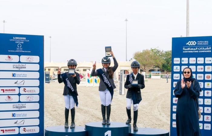 أخبار قطر | الشيخة المياسة تتوج فرسان المستقبل في بطولة قطر للفروسية | عيون الجزيرة قطر