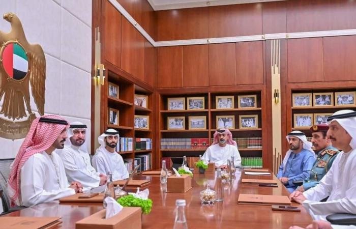 الامارات الان | عمار بن حميد يعتمد قرارات تعزز جاهزية حكومة عجمان | عيون الجزيرة الامارات