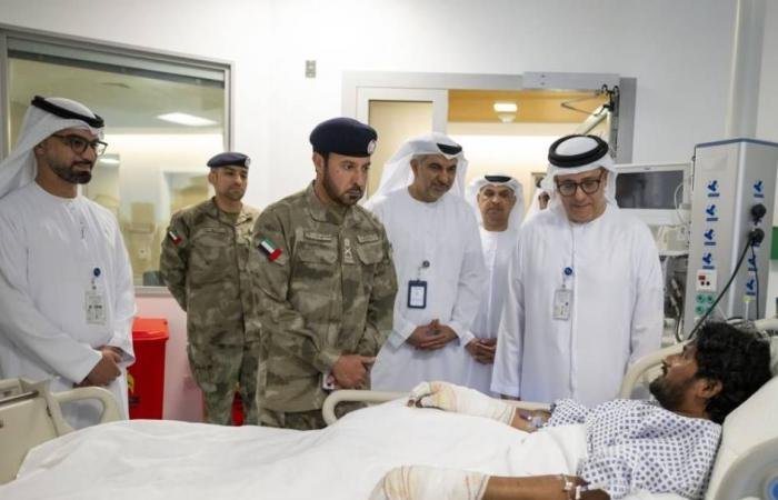 الامارات الان | رئيس «طوارئ أبوظبي» يتفقد المتأثرين من الاعتداءات الإيرانية | عيون الجزيرة الامارات