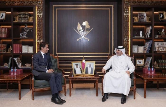 تداول واقتصاد | محافظ مصرف قطر المركزي يجتمع مع السفير الإيطالي | عيون الجزيرة مال واقتصاد