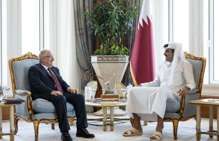 أخبار قطر | سمو الأمير يستقبل وزير الدفاع الوطني التركي | عيون الجزيرة قطر