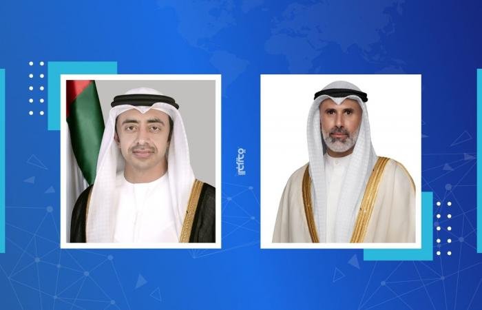 أخبار الكويت | وزير الخارجية بحث تطورات المنطقة مع نظيره الإماراتي | عيون الجزيرة الكويت