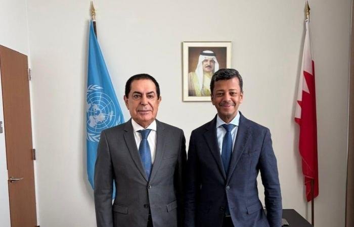 أخبار قطر | رئيس مجلس رؤساء الجمعية العامة للأمم المتحدة يجتمع مع مندوب البحرين لدى الأمم المتحدة والرئيس الحالي لمجلس الأمن | عيون الجزيرة قطر