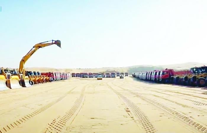 الامارات الان | إنجــاز 90% مـن المرحلــة الأولــى من تســوية الأراضــي بالشــنوف | عيون الجزيرة الامارات