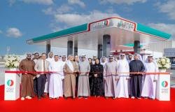 «إينوك» تفتتح محطة خدمة في «حرة جبل علي»