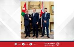 العاهل الأردني يلتقي رئيس الوزراء البريطاني في لندن | عيون الجزيرة