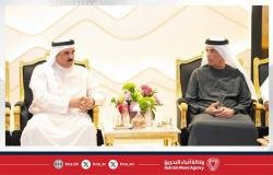 أخبار البحرين | حاكم رأس الخيمة يستقبل سفير مملكة البحرين بمناسبة حلول شهر رمضان المبارك | عيون الجزيرة