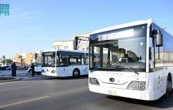 أخبار السعودية | 13 ألف رحلة نقل ترددي للمسجد النبوي | عيون الجزيرة السعودية الان