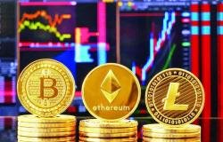 «البيتكوين» عند 72 ألف دولار