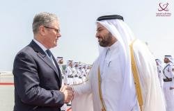 أخبار قطر | رئيس الوزراء البريطاني يغادر الدوحة | عيون الجزيرة قطر