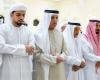 الامارات الان | سعود بن صقر يؤدي صلاة الجنازة على جثمان الشيخة بخيته الكتبي | عيون الجزيرة الامارات