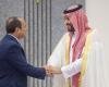 الرئيس المصري يؤكد لولي العهد السعودي المصير المشترك بين بلاده ودول الخليج | عيون الجزيرة
