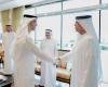 الامارات الان | سعود بن صقر يستقبل الزيودي وسفير قطر والمهنّئين بالعيد | عيون الجزيرة الامارات