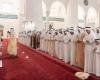 الامارات الان | سلطان والنعيمي والشرقي وسعود بن صقر يؤدون صلاة عيد الفطر | عيون الجزيرة الامارات