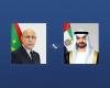 الامارات الان | محمد بن زايد والرئيس الموريتاني يتبادلان هاتفياً التهاني بعيد الفطر | عيون الجزيرة الامارات