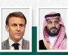 ولي العهد والرئيس الفرنسي يبحثان تطورات الأوضاع الراهنة بالمنطقة