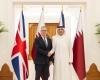 أخبار قطر | رئيس مجلس الوزراء وزير الخارجية يستقبل رئيس الوزراء البريطاني | عيون الجزيرة قطر