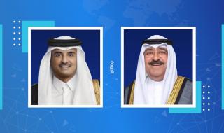 أخبار الكويت | سمو أمير البلاد يجري اتصالاً هاتفياً بأمير دولة قطر | عيون الجزيرة الكويت