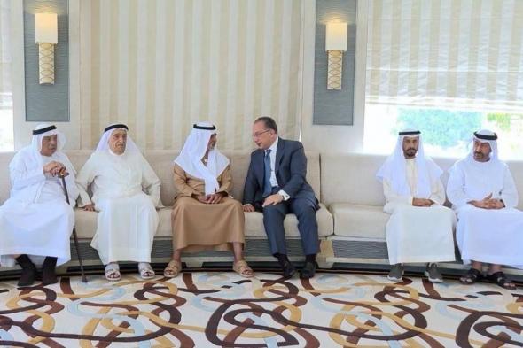الامارات الان | نهيان بن مبارك يستقبل السفير المصري بمناسبة انتهاء فترة عمله | عيون الجزيرة الامارات